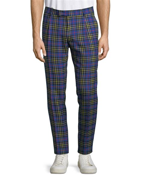 burberry plaid pants mens|burberry flannel outfit men.